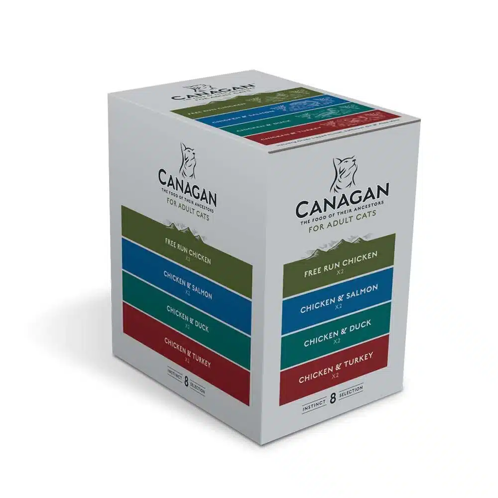 Canagan Adult Wet Cat Food Pouch Multipack (8 x 85g)