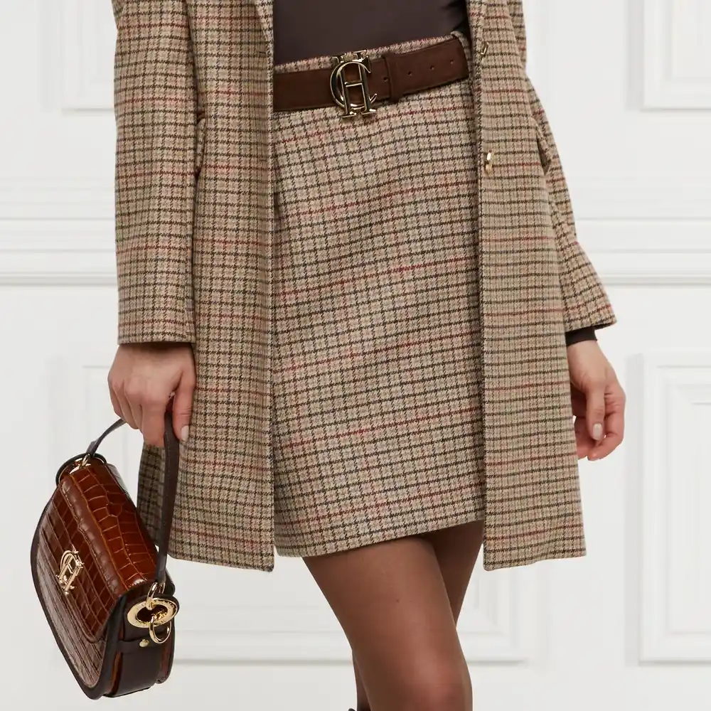 Holland Cooper Ladies Regency Skirt Charlton Tweed