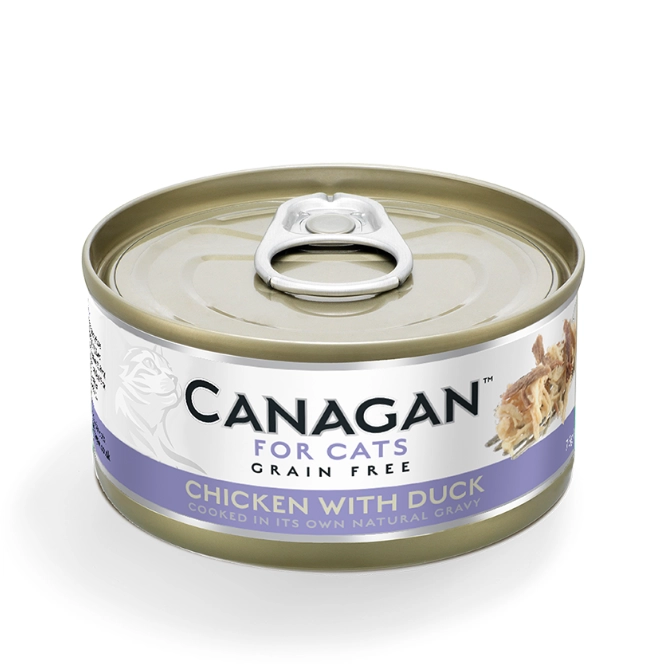 Canagan Cat Food Can Chicken & Duck 75g