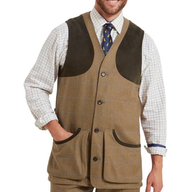 Schoffel Mens Ptarmigan Waistcoat Corry Tweed