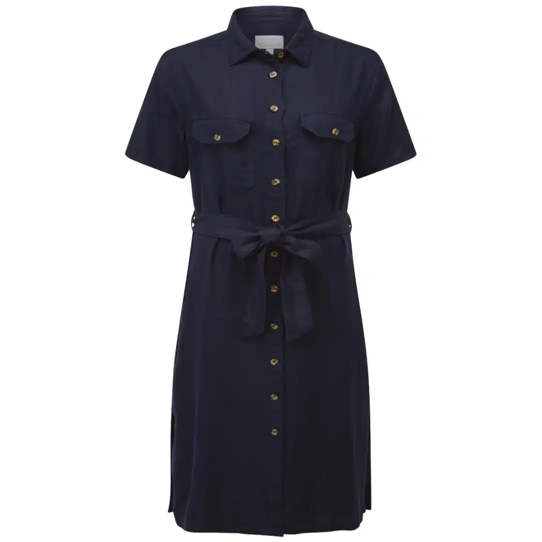 Schoffel Ladies Daisy Linen Dress Navy