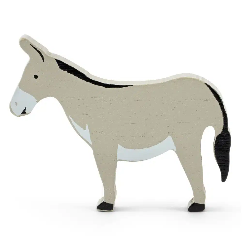 Keycraft Majigg Wooden Donkey Figure
