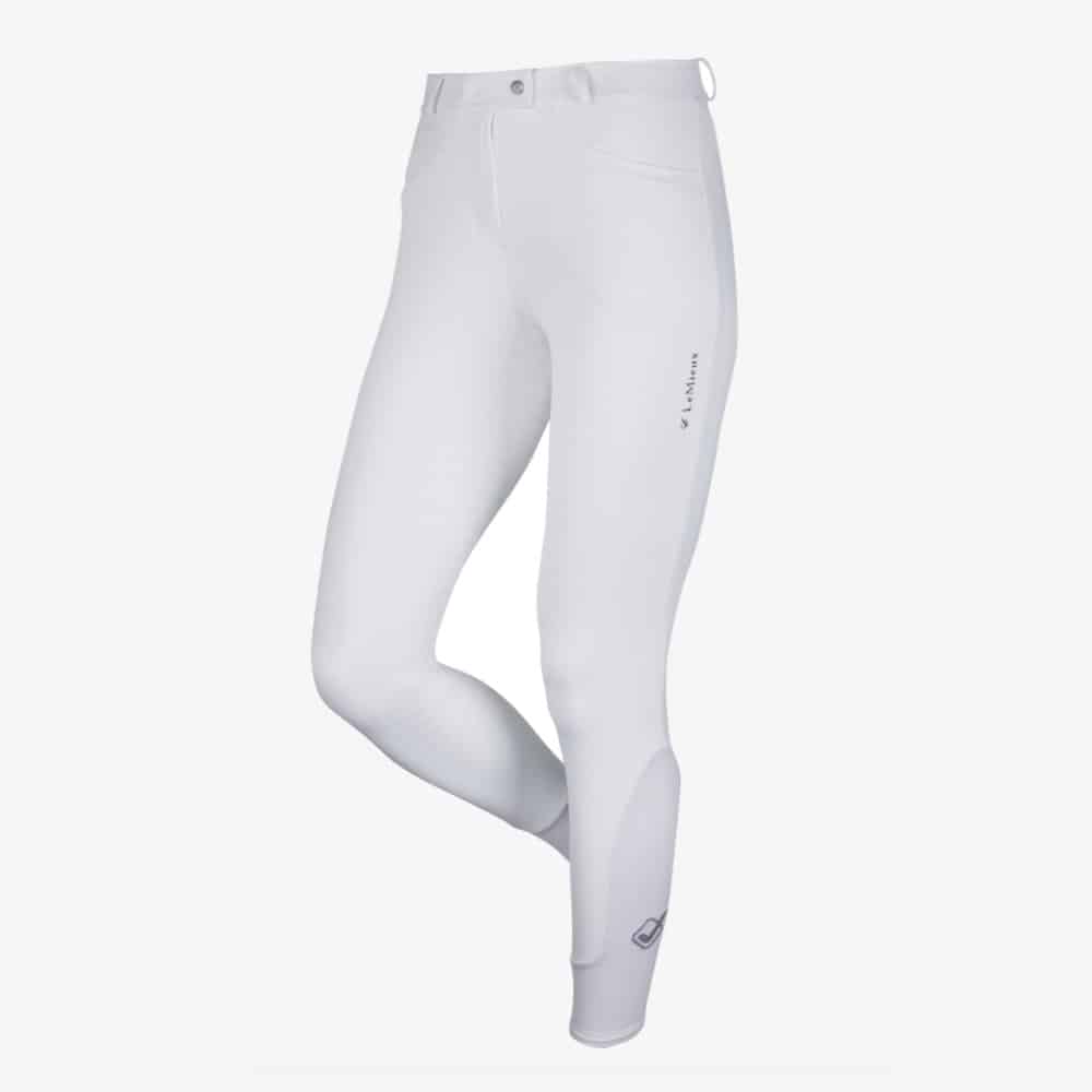 LeMieux Ladies Dynamique Full Seat Breeches White