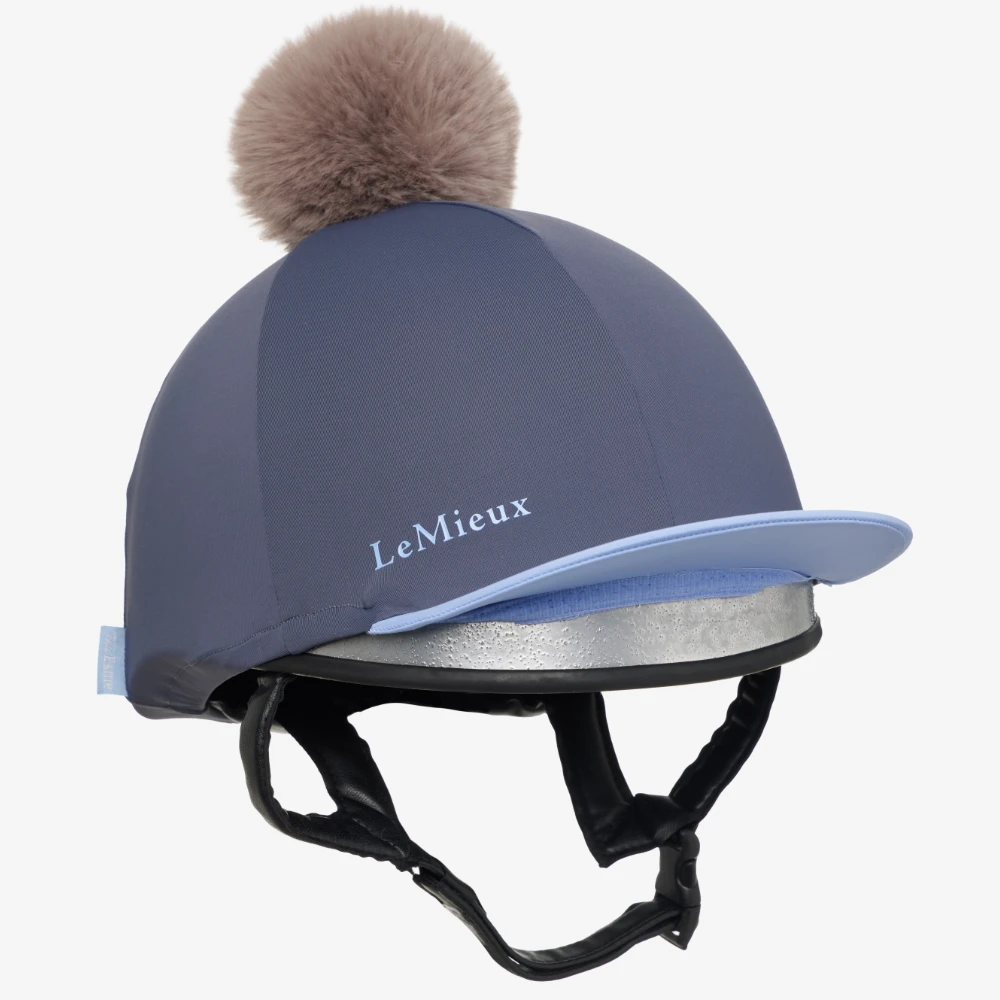 LeMieux X Esme Hat Silk Dusk Blue