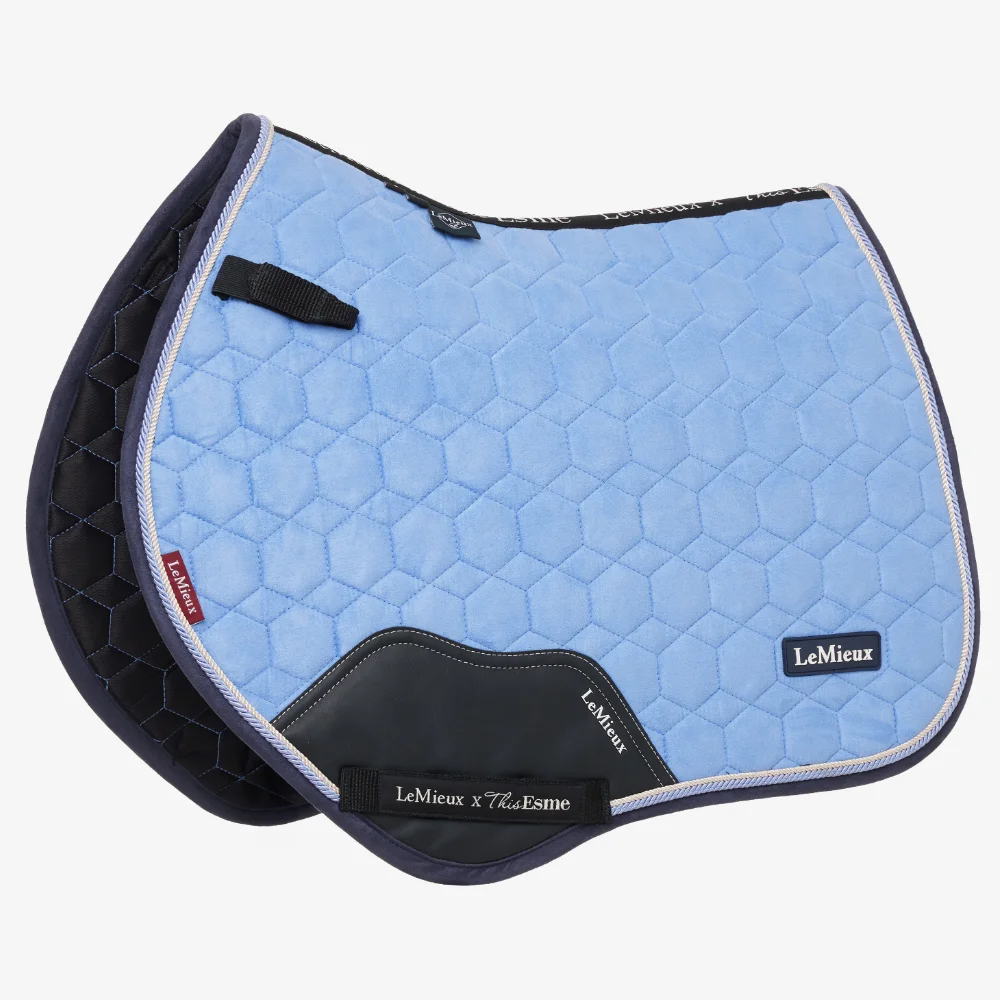 LeMieux X Esme Junior Pro Saddle Pad Corn Blue