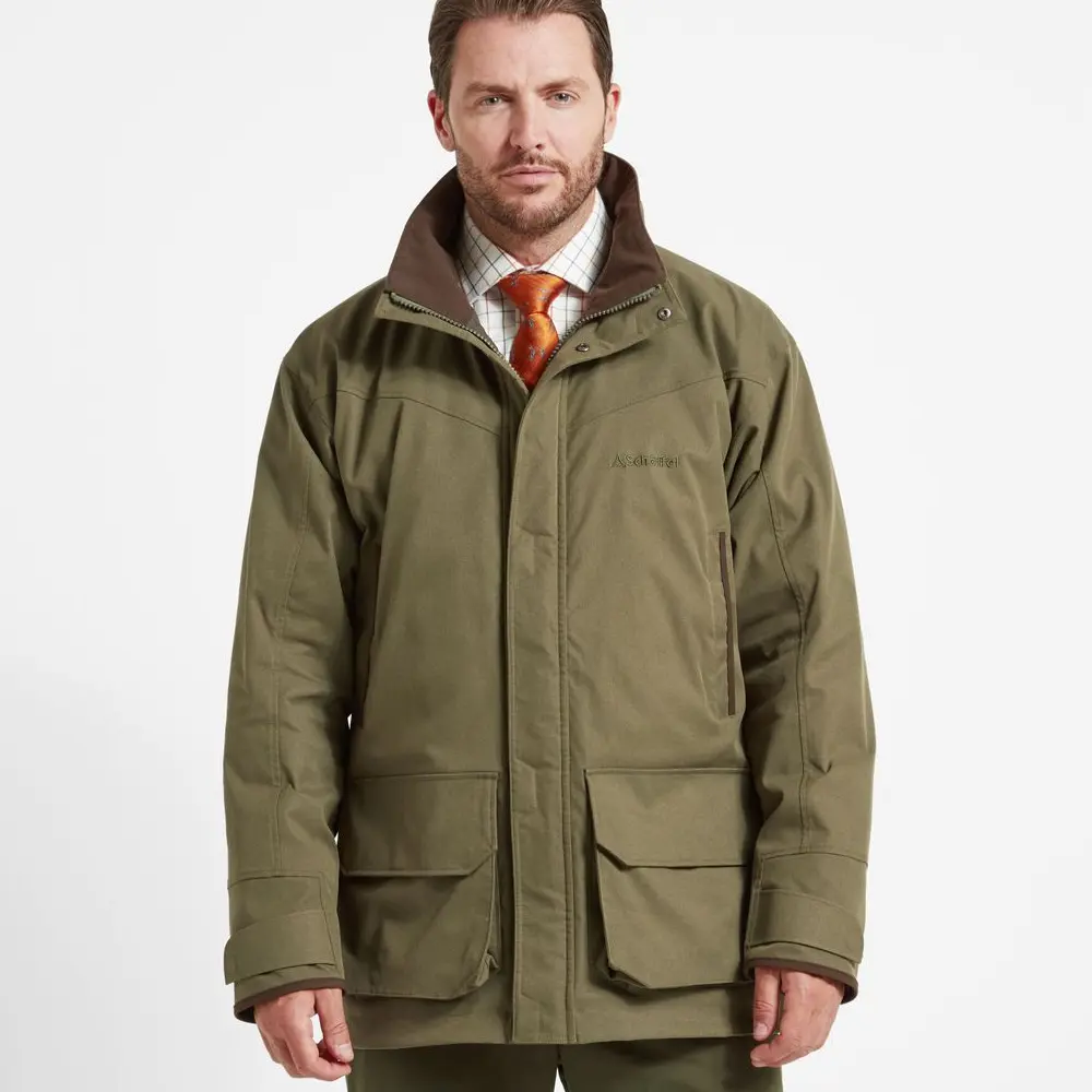 Schoffel Mens Ptarmigan Evo Coat Moss