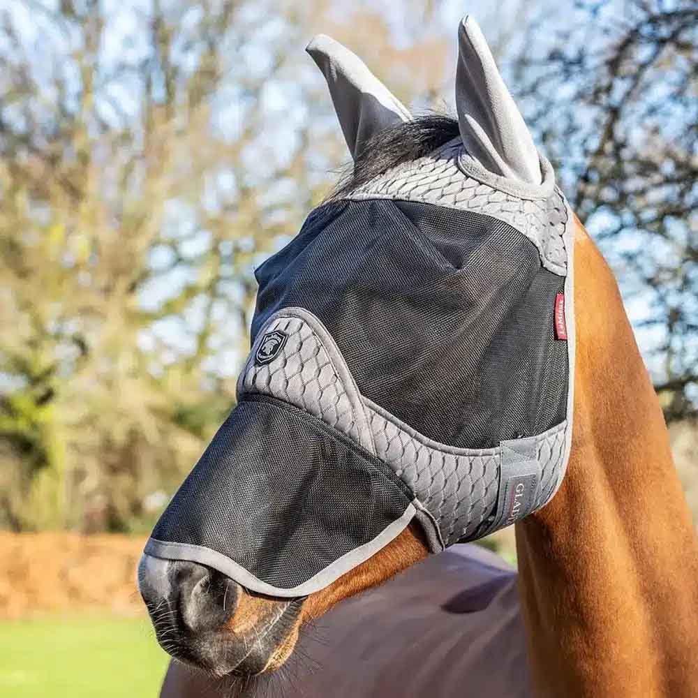 LeMieux Gladiator Full Fly Mask (Ears & Nose)