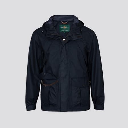 Alan Paine Mens Fernley Waterproof Jacket Navy