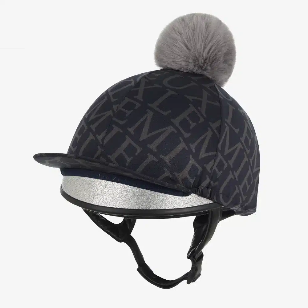 LeMieux Fleur Hat Silk Navy