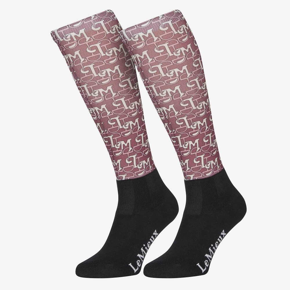 LeMieux Junior Footsie Socks LM Orchid