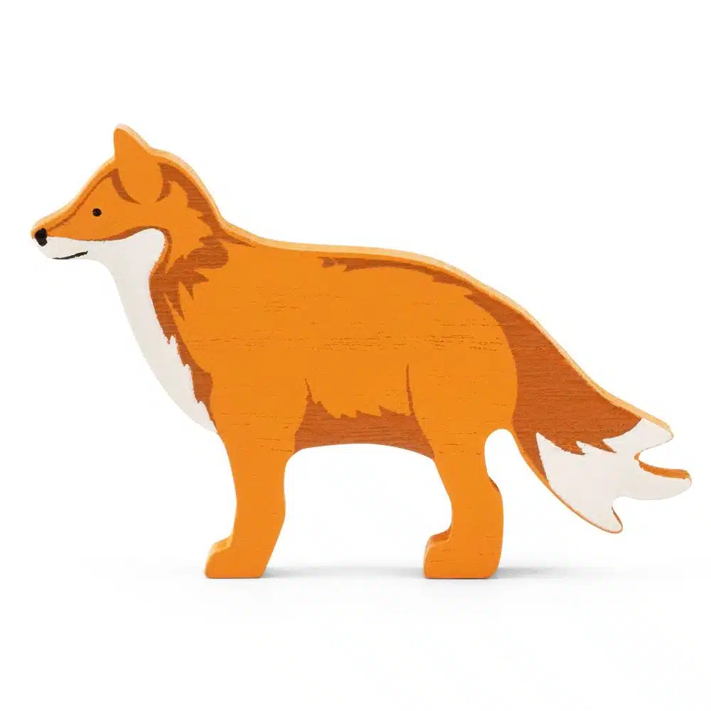 Keycraft Majigg Wooden Fox Figure