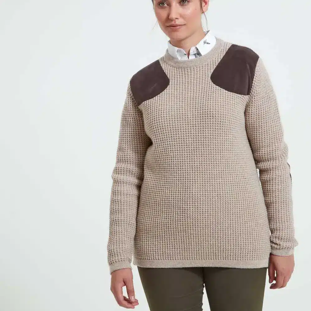 Schoffel Ladies Gairloch Jumper Oatmeal