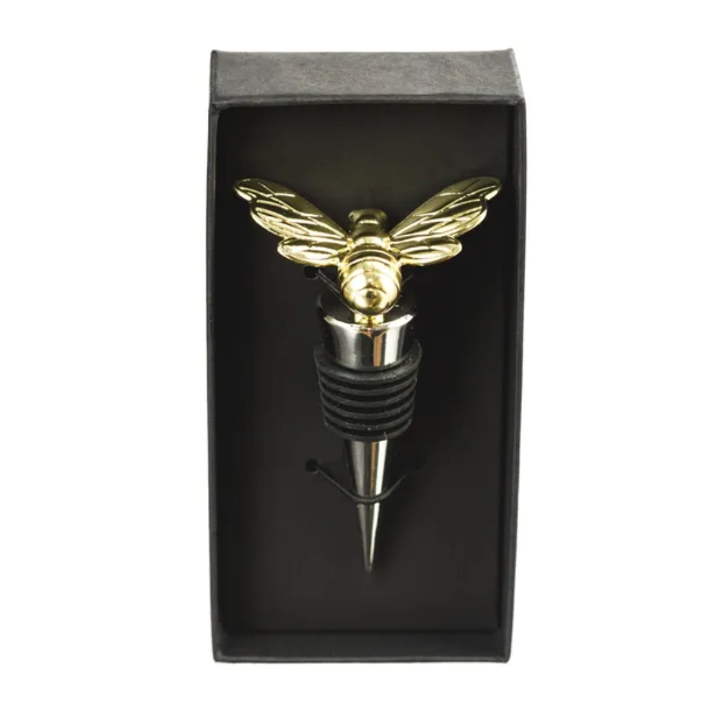 Selbrae House Gold Bee Bottle Stopper