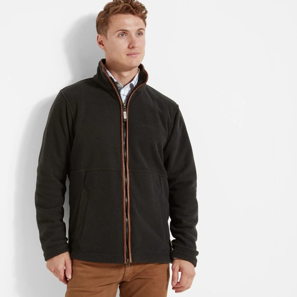 Schoffel Mens Cottesmore Fleece Jacket Gunmetal