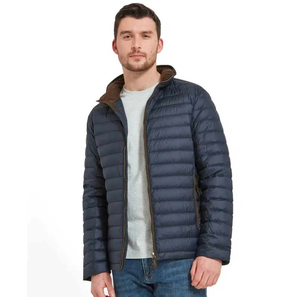Schoffel Mens Hallaton Down Jacket True Navy