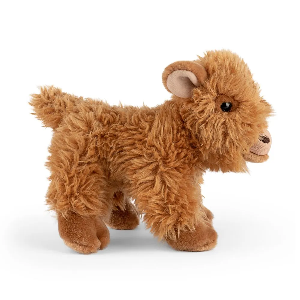 Living Nature Highland Cow Calf Soft Toy