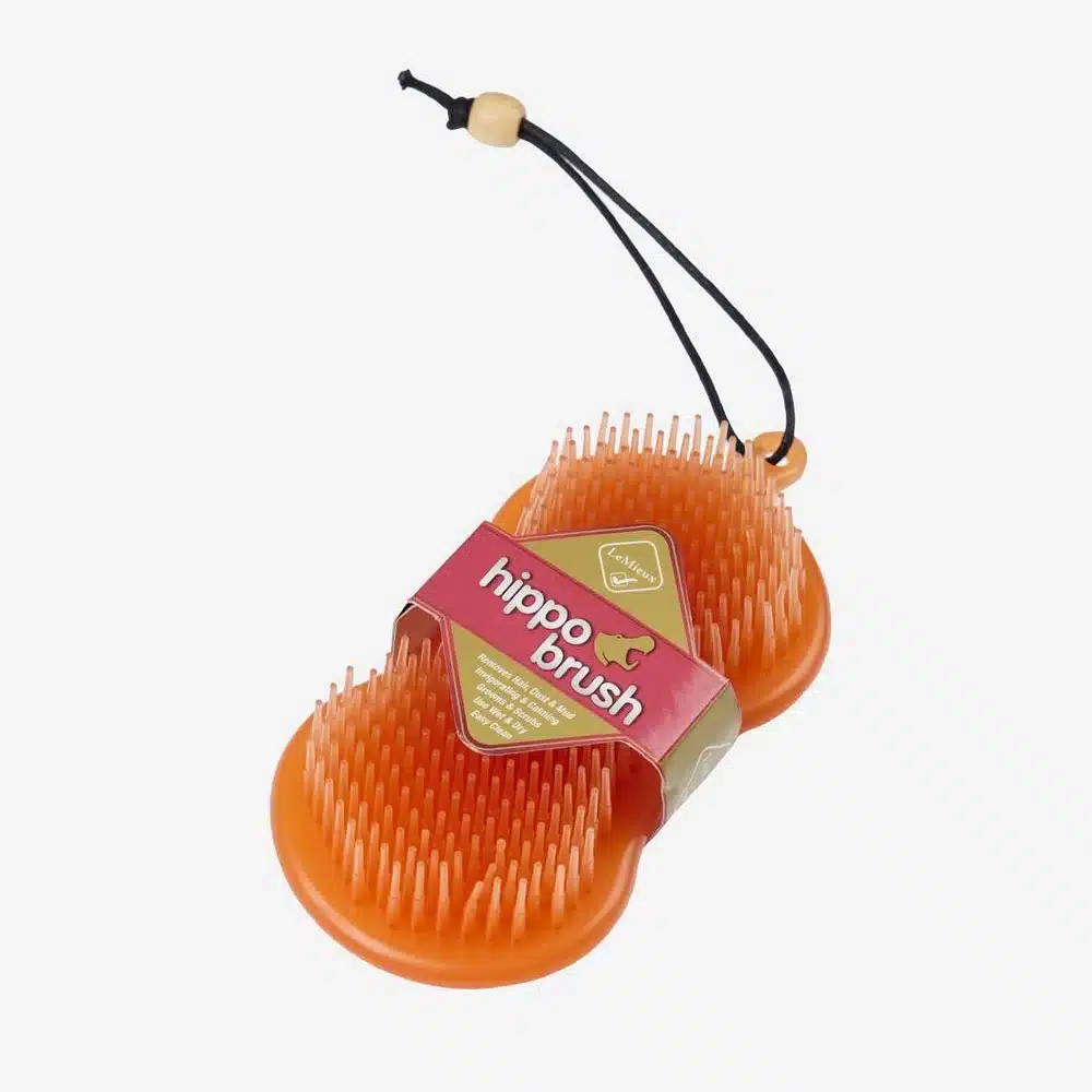 LeMieux Hippo Brush Orange