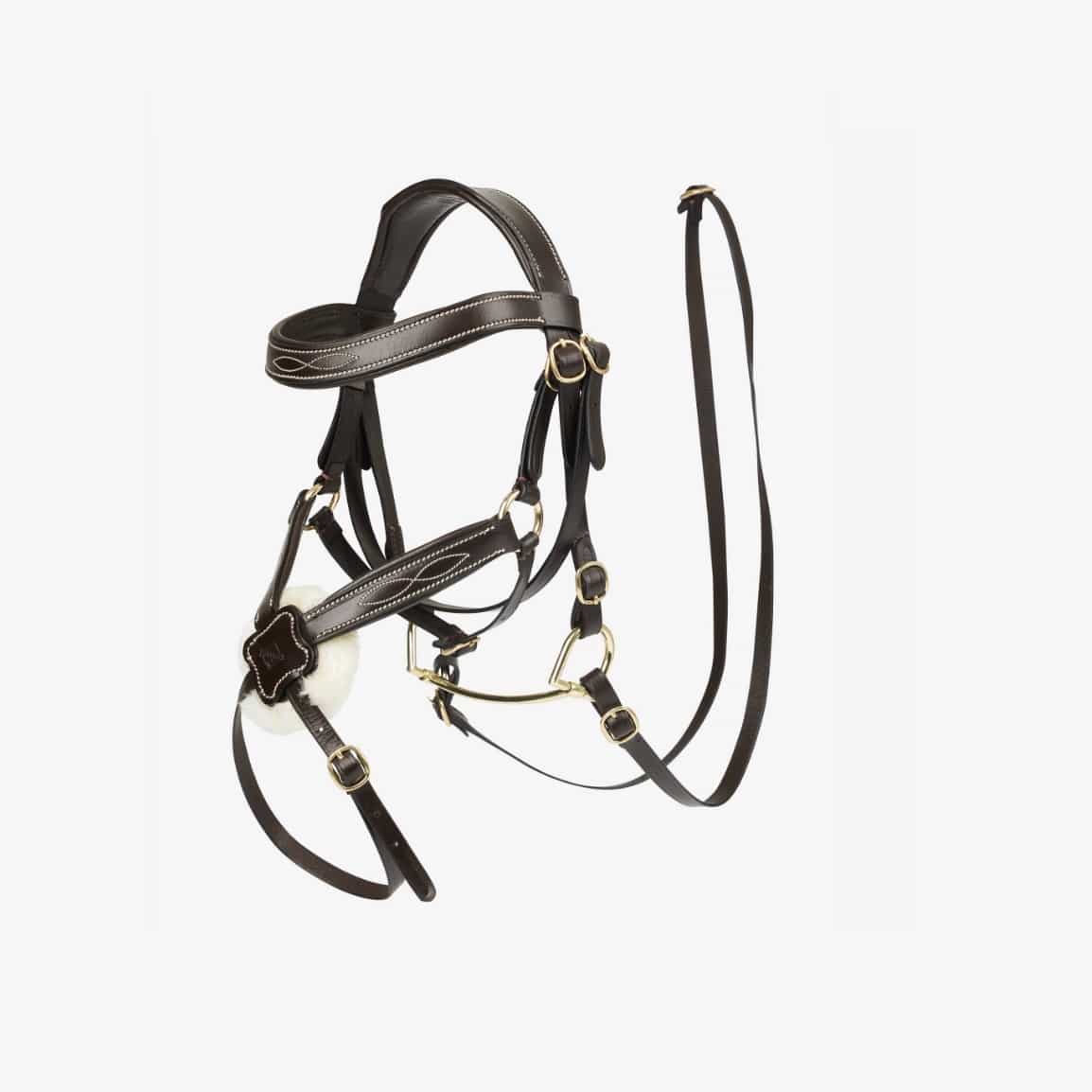 LeMieux Hobby Horse Grackle Bridle Brown