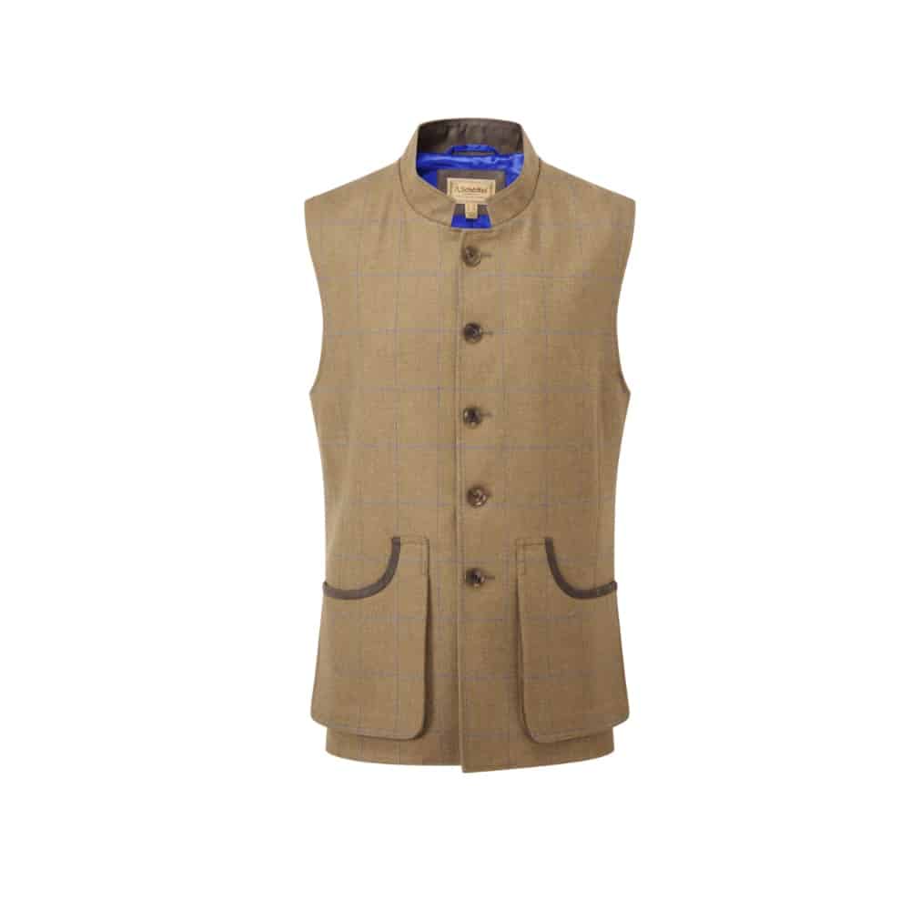 Schoffel Mens Holcot Tweed Waistcoat Corry