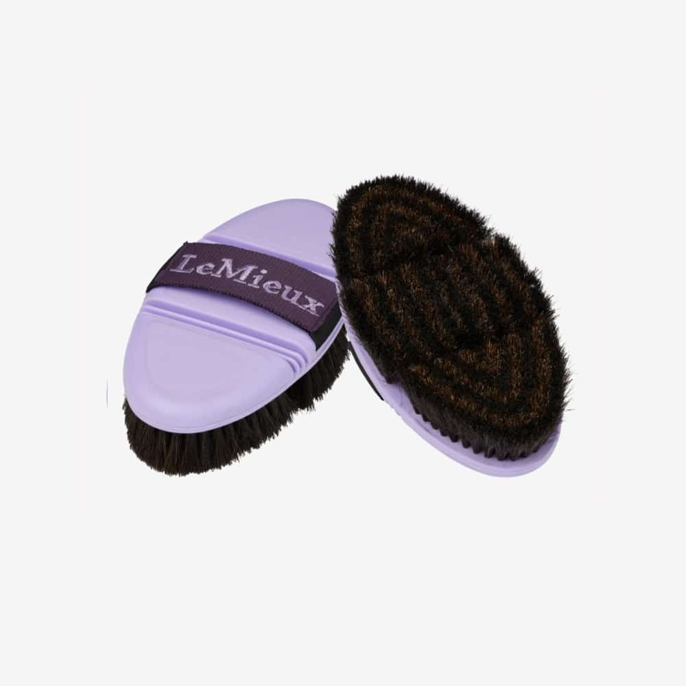 LeMieux Flexi Horse Hair Body Brush Wisteria
