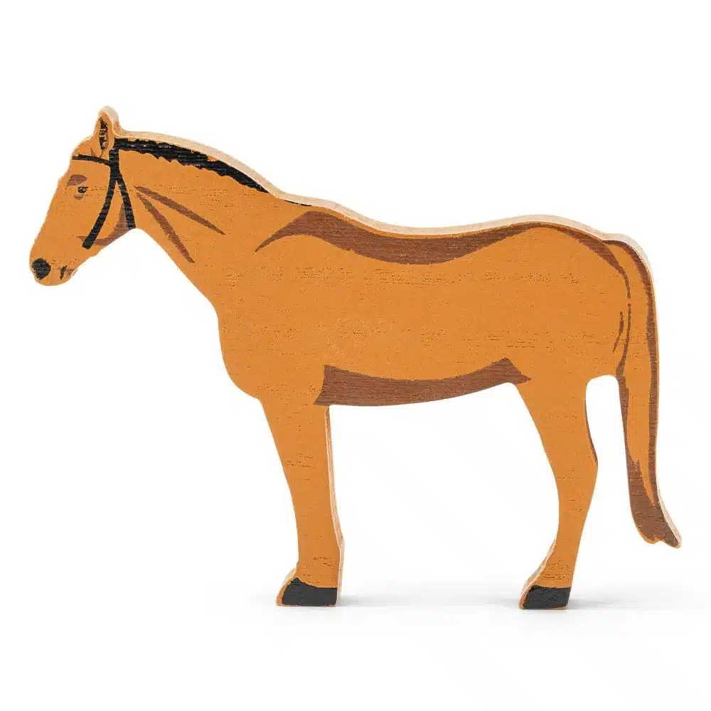 Keycraft Majigg Wooden Horse Figure