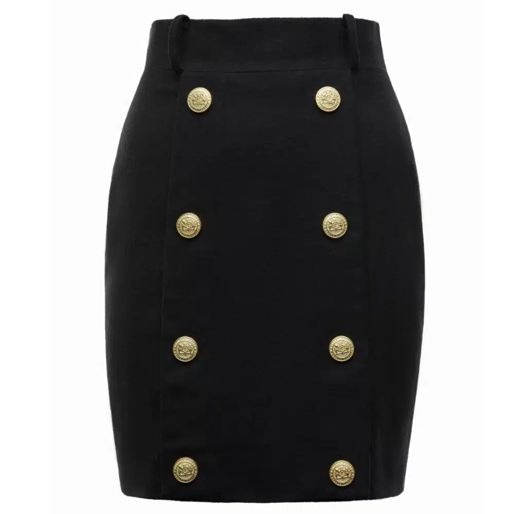 Holland Cooper Ladies Knightsbridge Skirt Soft Black