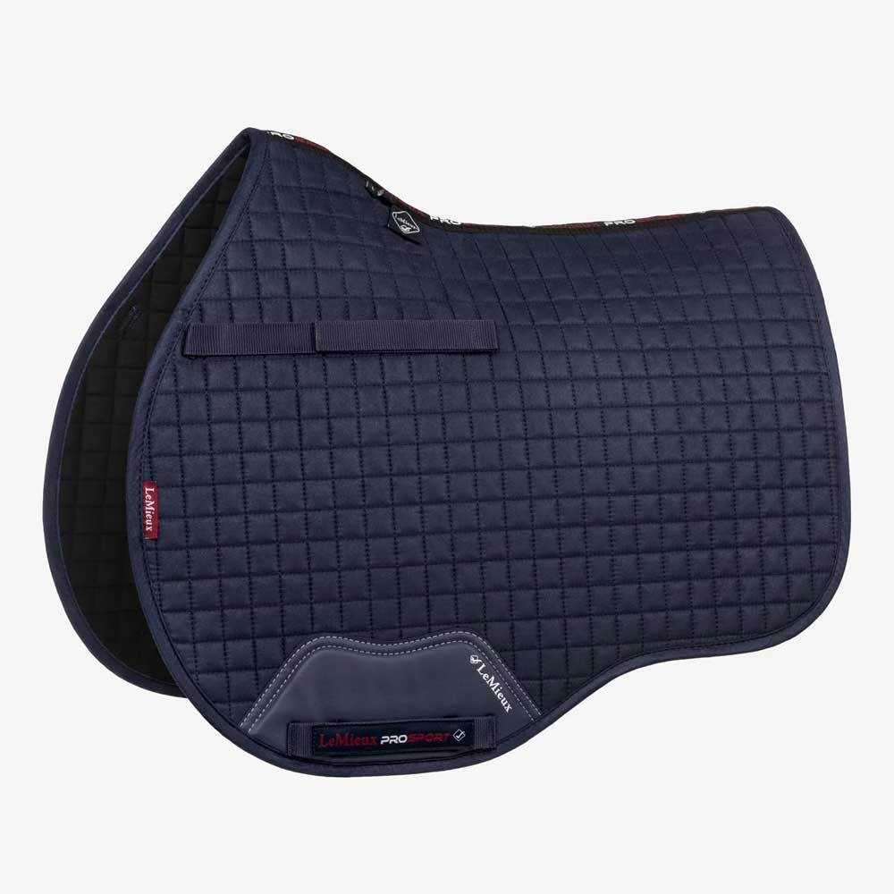 LeMieux Suede General Purpose GP Saddle Pad Navy