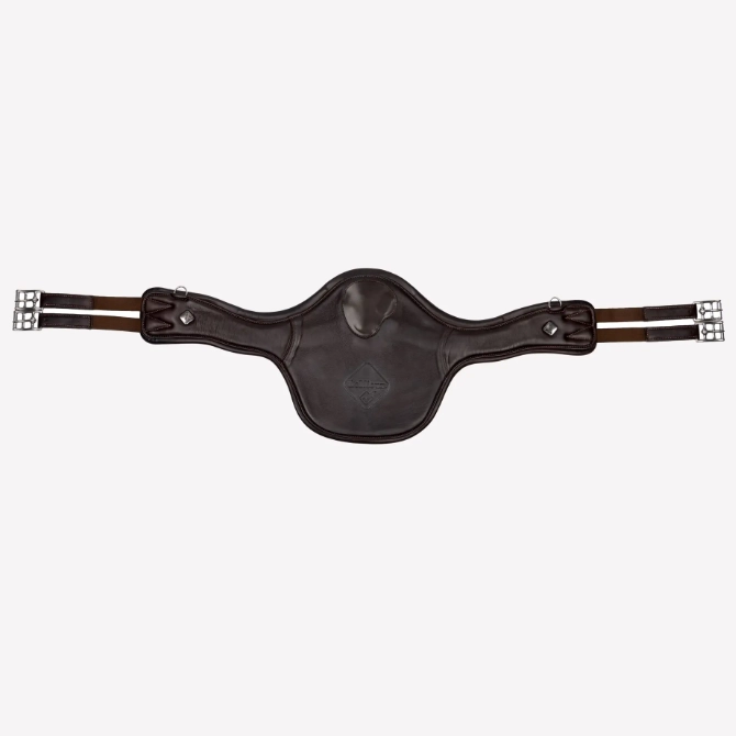LeMieux Gel-Tek Anatomic Long Stud Girth with Magnet Brown