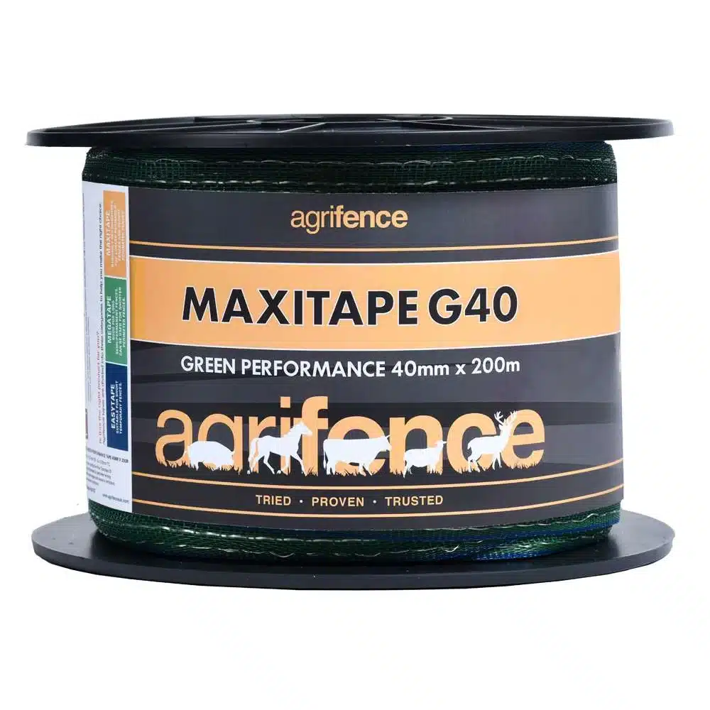 Agrifence Maxitape Performance Tape 200m Green