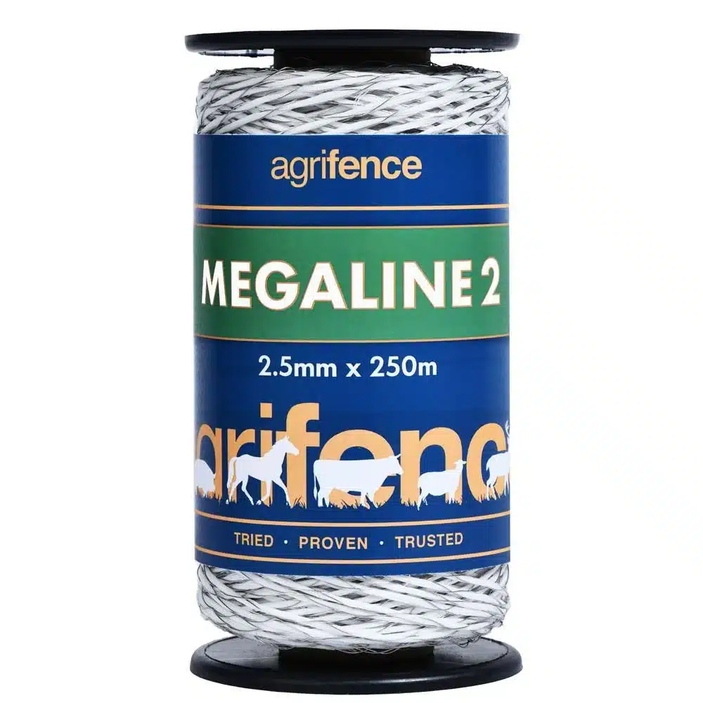 Agrifence Megaline 2 Superior Polywire 250m