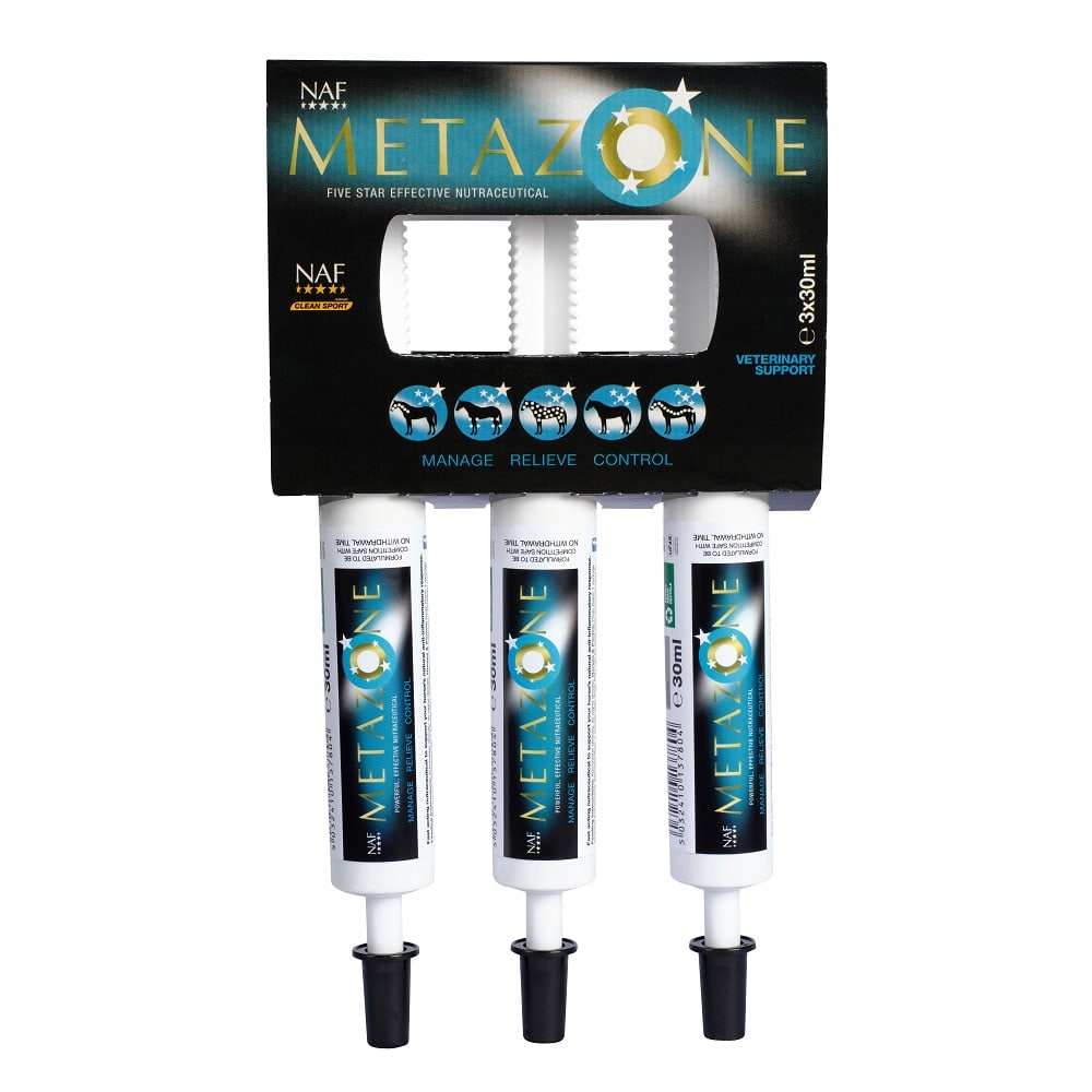 NAF Metazone Syringe (3 Pack) Horse Supplement 