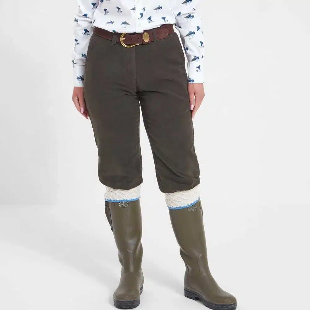 Schoffel Ladies Moleskin Breeks Forest