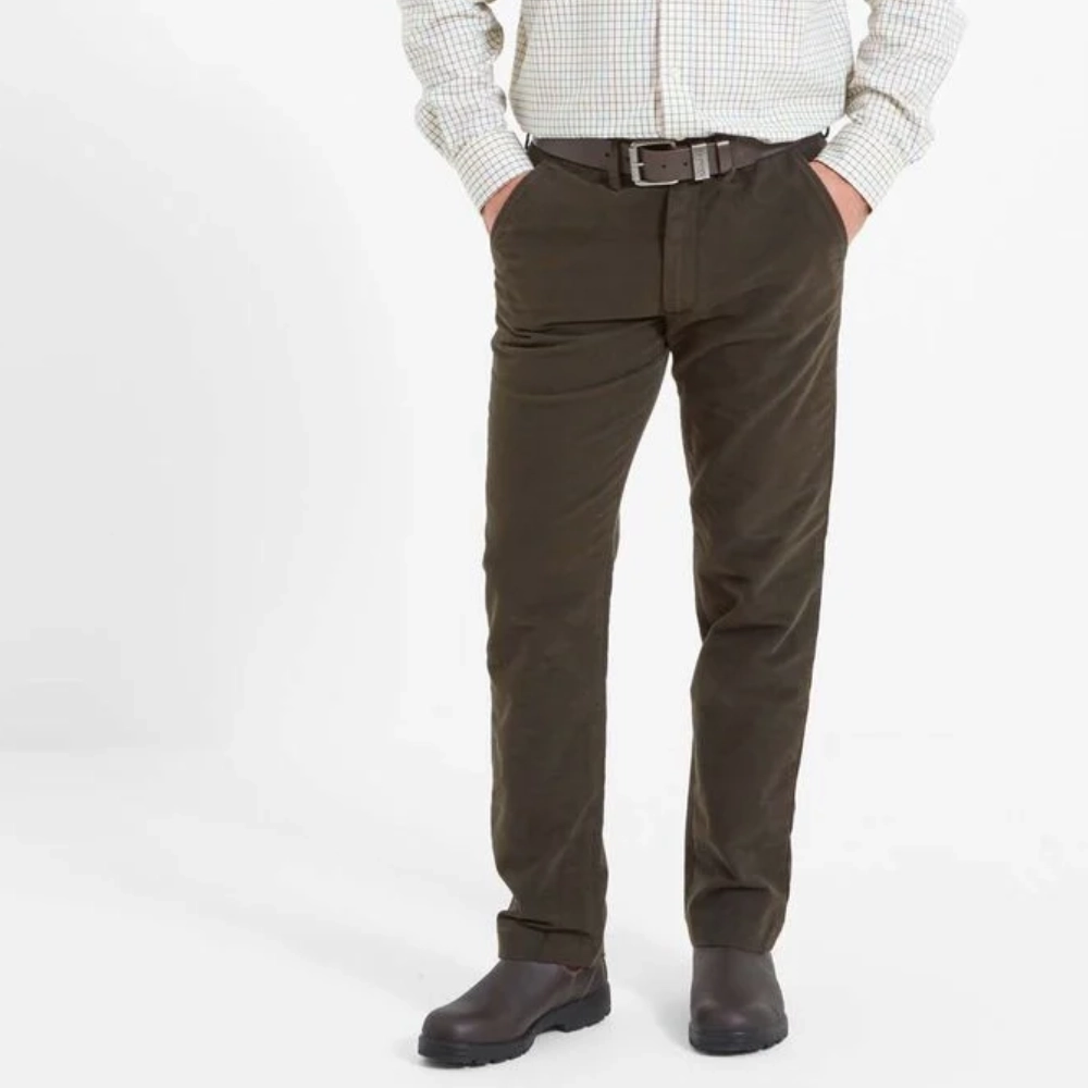 Schoffel Mens Moleskin Trouser Forest