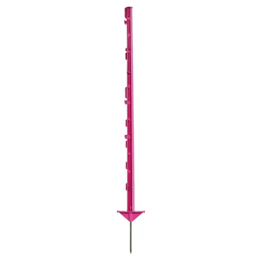Agrifence Multipost Electric Fence Post 105cm Pink