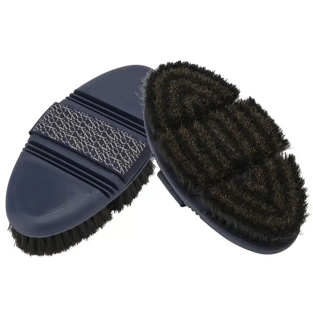 LeMieux Flexi Horse Body Brush Navy