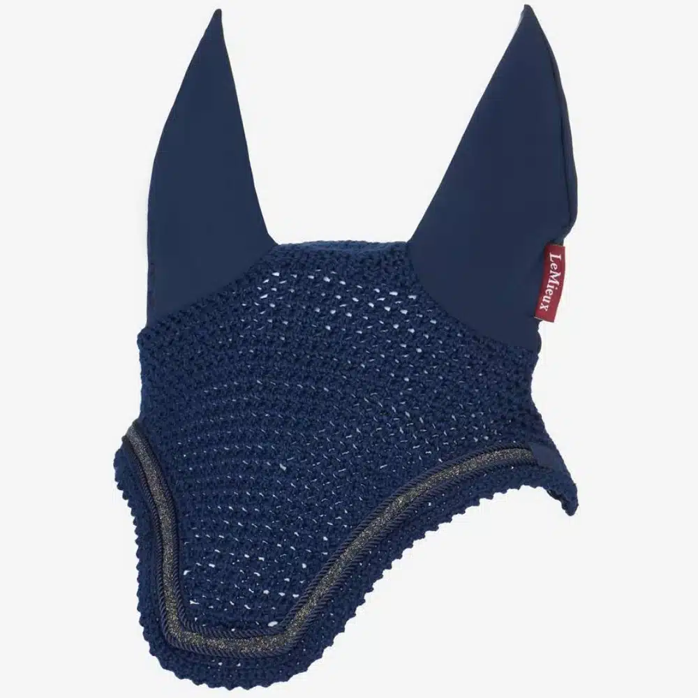 LeMieux Crystal Fly Hood Navy