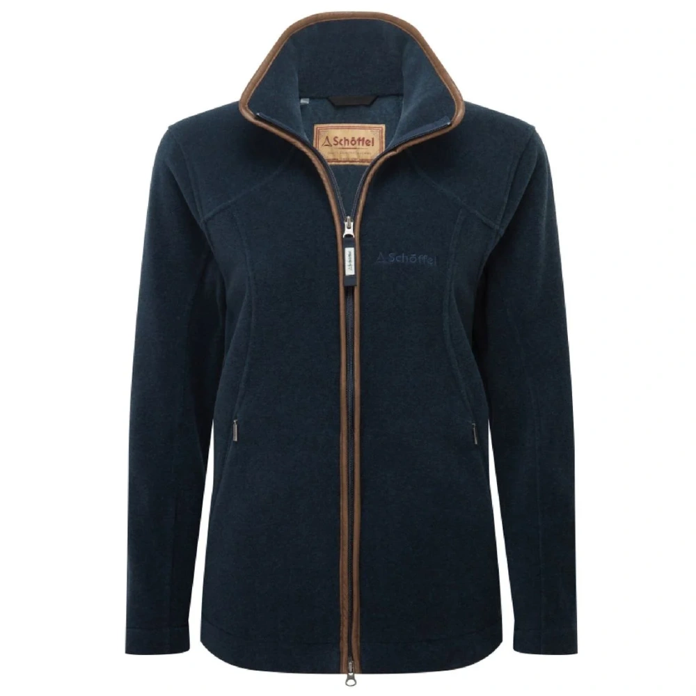 Schoffel Ladies Burley II Fleece Jacket Petrol Blue