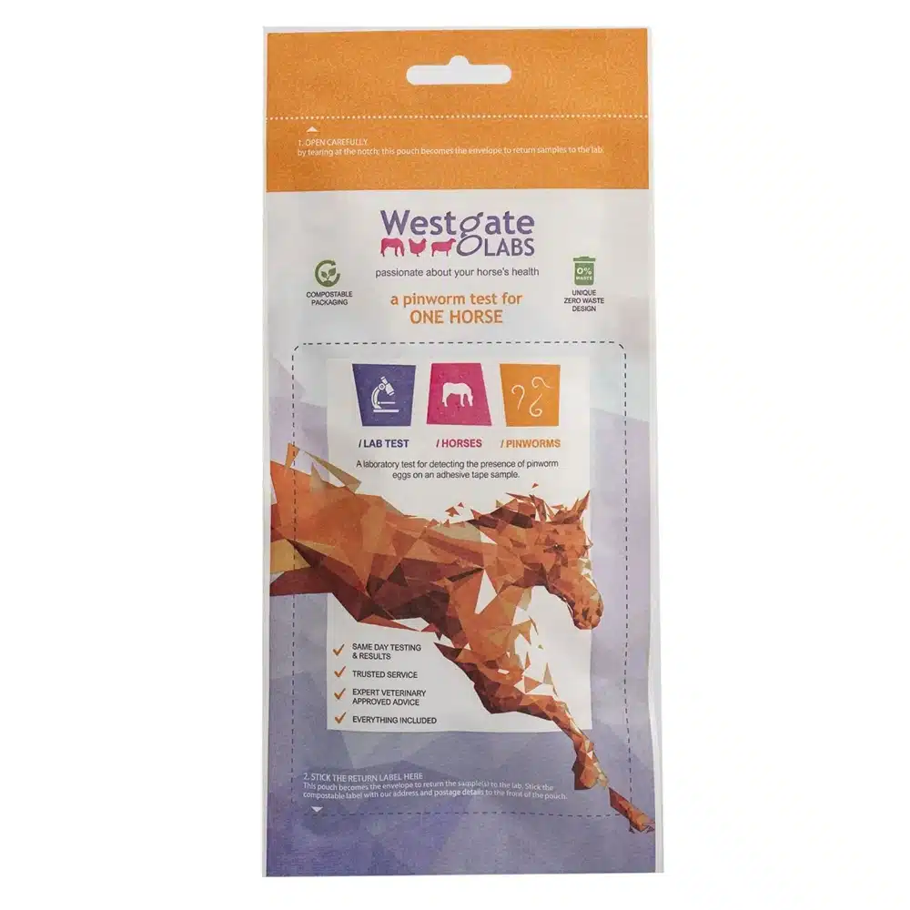 Westgate Labs Horse Pinworm Test Kit