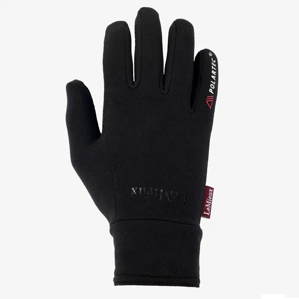 LeMieux Polar Tec Gloves Black