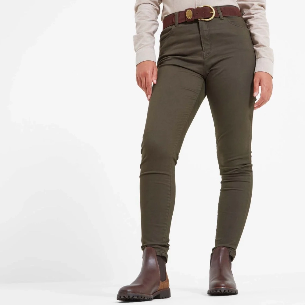 Schoffel Ladies Poppy Jean Loden Green