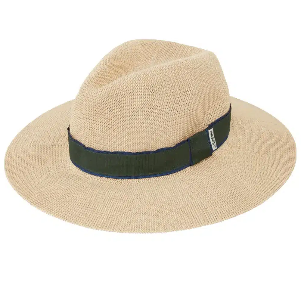 Schoffel Unisex Porth Panama Hat Navy/Green
