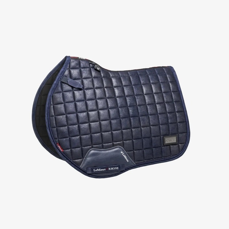 LeMieux Rhone Eurojump Saddle Pad Navy