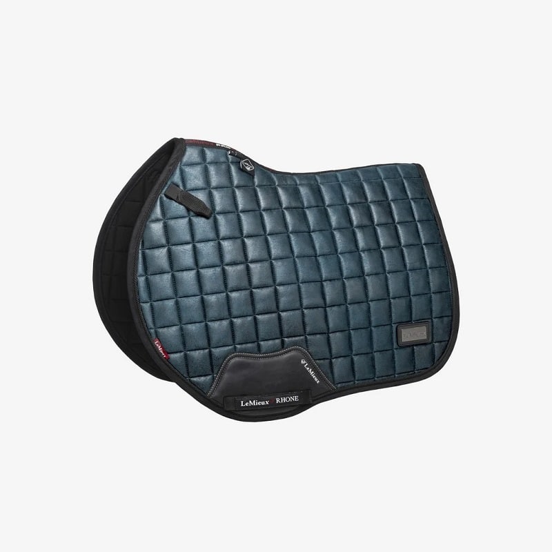 LeMieux Rhone Eurojump Saddle Pad Petrol