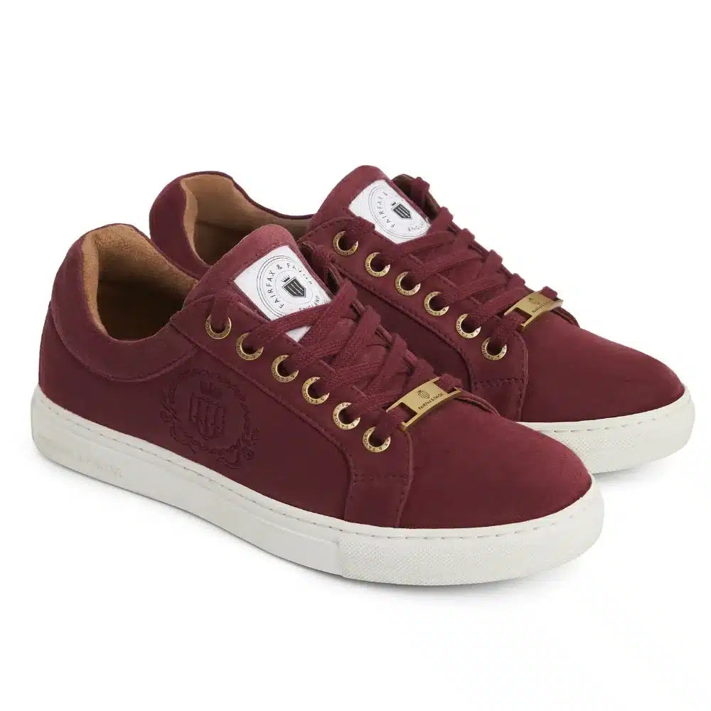 Fairfax & Favor Ladies Richmond Trainer Ruby Suede