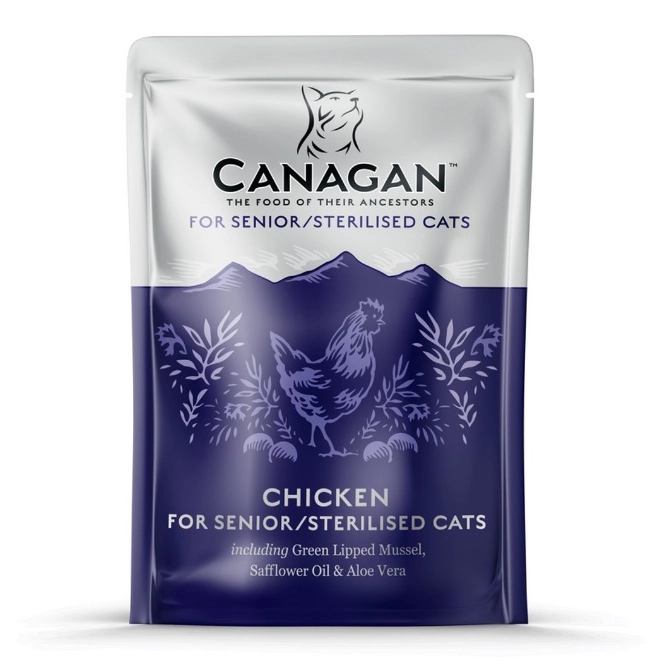Canagan Cat Chicken For Senior/Sterilised Cats 85g