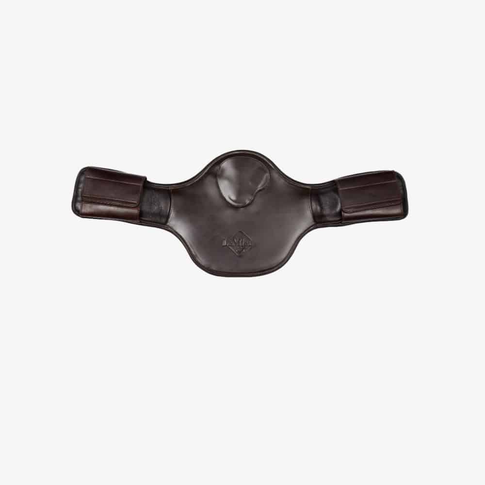 LeMieux Gel-Tek Anatomic Short Stud Girth with Magnet Brown