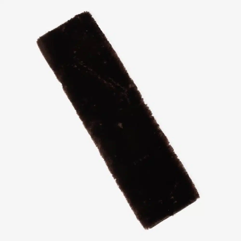 LeMieux Simuwool Dressage Slip On Girth Sleeve Brown