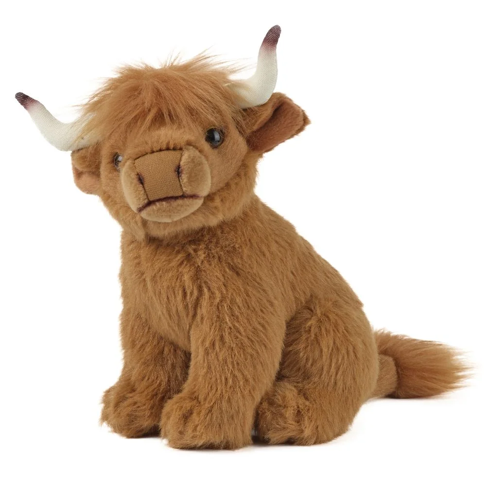 Living Nature Highland Cow Small Soft Toy