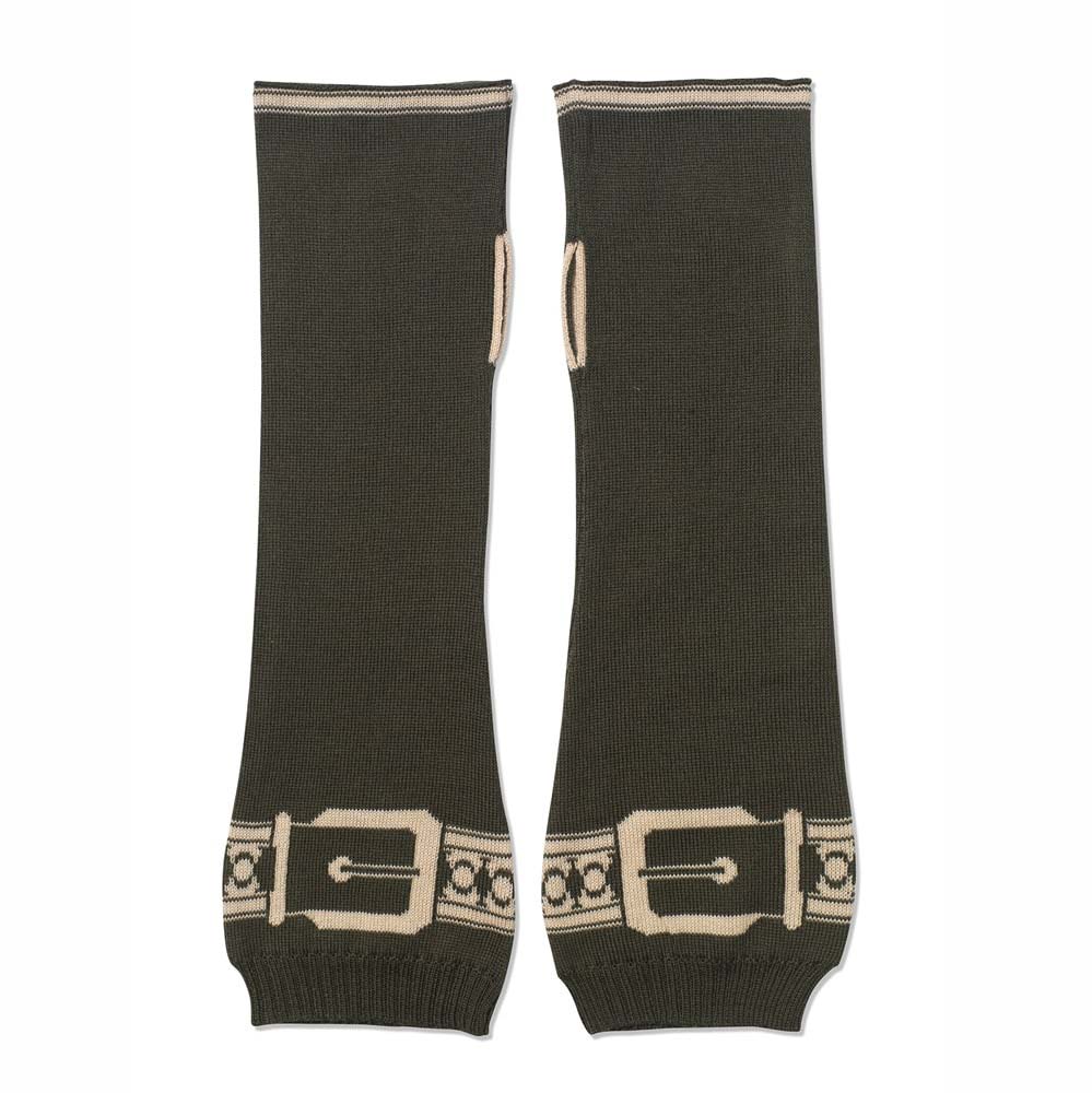 Waring Brooke Snaffle Handwarmers Olive/Taupe