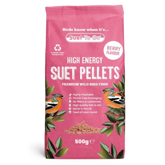 Suet To Go Pellets Berry 500g